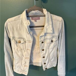 Just USA Blue Jean Jacket Classic Cropped Design